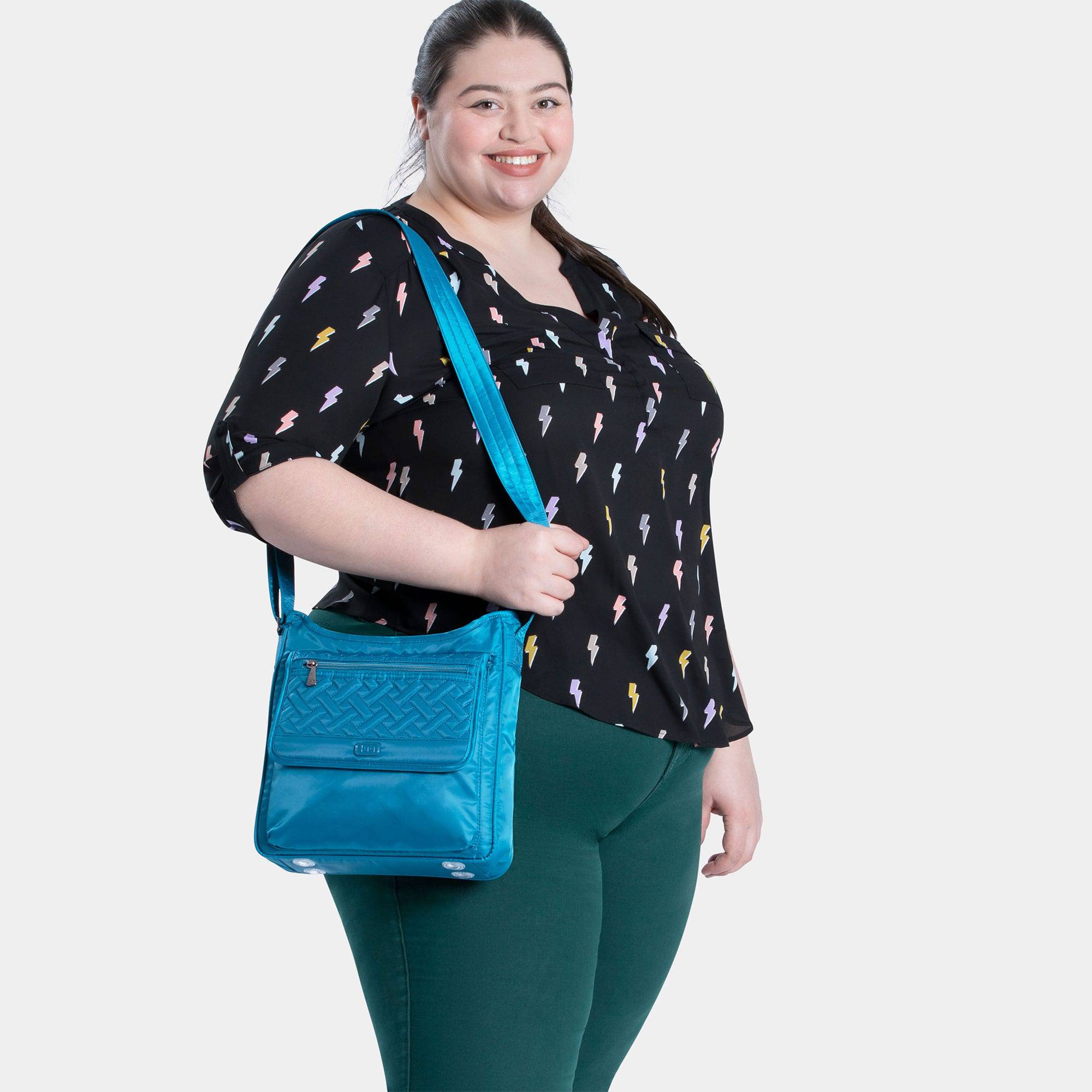 Hopscotch Crossbody Bag - OCEAN BLUE - Hopscotch_Ocean_Blue_Model